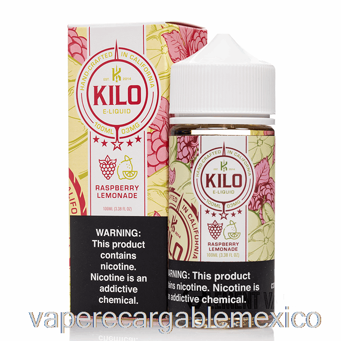 Vape Recargable Limonada De Frambuesa - Kilo Revival - 100ml 3mg